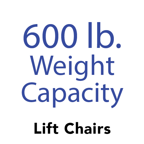 600 lbs. weight capacity lift chairs