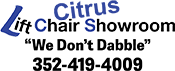 Link to Citrus Lift Chair Showroom location.